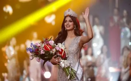 Indian Model Harnaaz Sandhu Wins Miss Universe 2021 Indian Model Harnaaz Sandhu Wins Miss Universe 2021