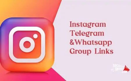 Instagram Telegram and Whatsapp Group Links: Connecting the Dots