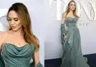 Angelina Jolie Reveals Off Her New Bird Tattoo on Her Chest on the Tony Awards 2024