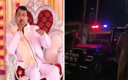 [UPDATE] Hathras Kand At midnight a heavy police force suddenly reached Baba's ashram