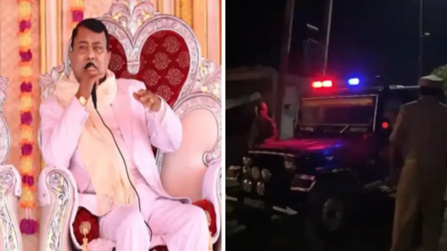 [UPDATE] Hathras Kand At midnight a heavy police force suddenly reached Baba's ashram