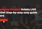 Coldplay Mumbai tickets LIVE NOW! Step-by-step easy guide here